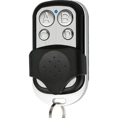 2-pack Universal Gate Remote Control, 433.92 MHz Frequency for Automatic Gates, Wide Range - Programmable Universal Gate Remote Control with Fixed Code and 12V Battery Included (1/4)
