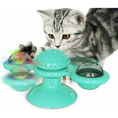 Pet Toy Windmill Jouet pour chat (Windmill Lake Blue) (1/4)