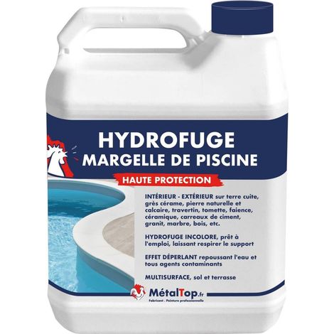 Hydrofuge Margelle De Piscine - 1 L - Métaltop