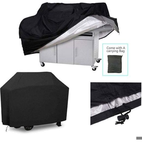 HOXILEELEO - Housse de barbecue étanche et résistante XL 190x71x117 cm (1/4)