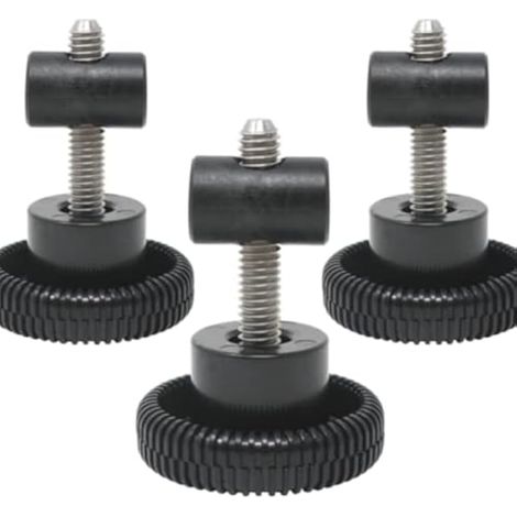 Ensemble de 3 poignées Hayward SPX1600PN pour pompes de piscine SuperPump et MaxFlo (séries SP1600X/SP2600X/SP2800X) - Écrous pivotants robustes de rechange (1/5)