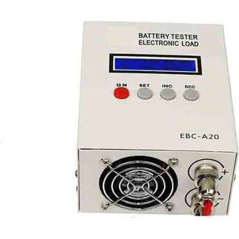Testeur de charge électronique CC Testeur de capacité de batterie Lithium plomb-acide Lithium fer ternaire 5A Charge 20A Instrument de décharge avec banc d'essai pour le courant de tension d'alimentat (1/3)