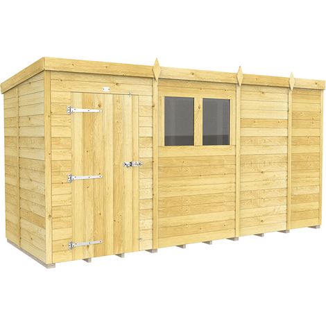 13 x 5 Pent Shed