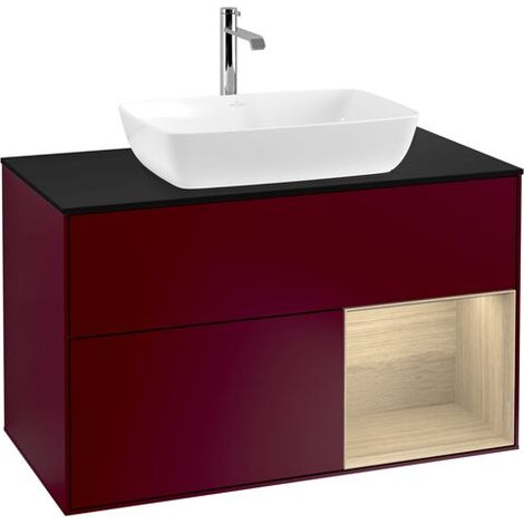 Villeroy & Boch F782PCHB Meuble sous lavabo Finion F78 (1/2)