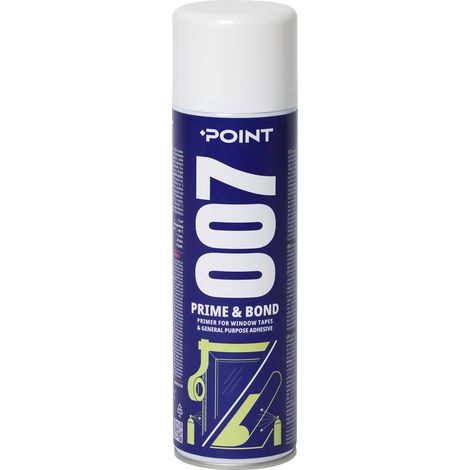 Colle et primaire en aérosol POINT 007 Prime & Bond – adhésif multi-usage – 500 ml