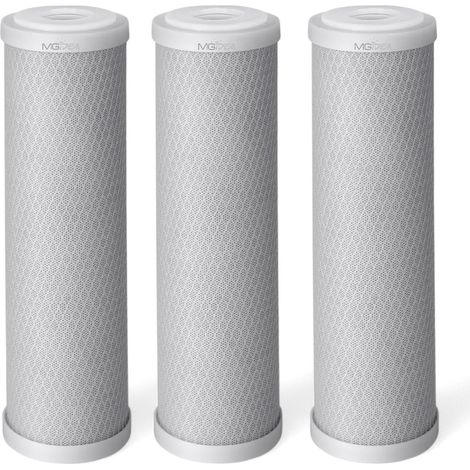 CTO CARTUCCIA FILTRO CARBONI ATTIVI UNIVERSALE SISTEMA FILTRAZIONE ACQUA IMPIANTO DA 10" - 254MM BIOLOGICO