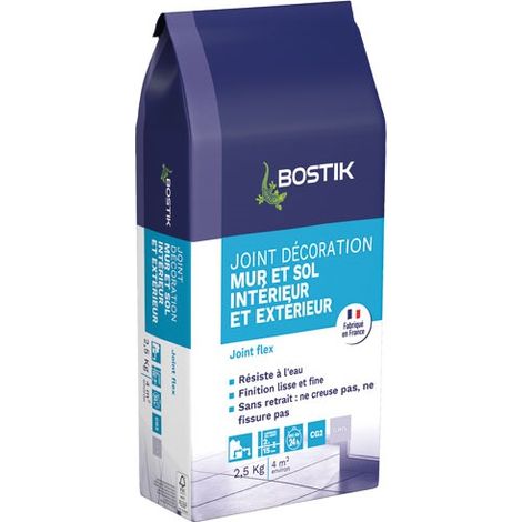 BOSTIK - Joint décoration flex gris boite 2.5 kg