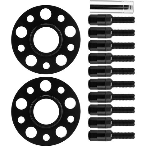 Kit 4 Entretoises de Roue 5x112 15mm avec Boulons M12x1.5 pour Mercedes Benz (1/5)