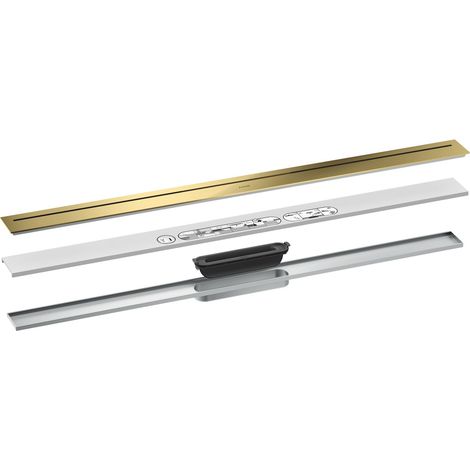 hansgrohe AXOR Drain, set de finition pour caniveau, 1000mm, (1/2)