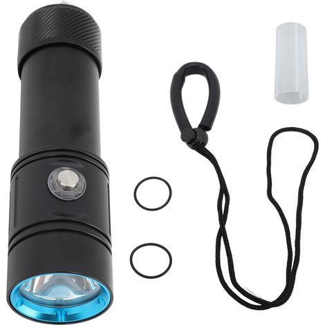torche de plongée 5000 lm 4 modes étanche IPX8 submersible (1/5)