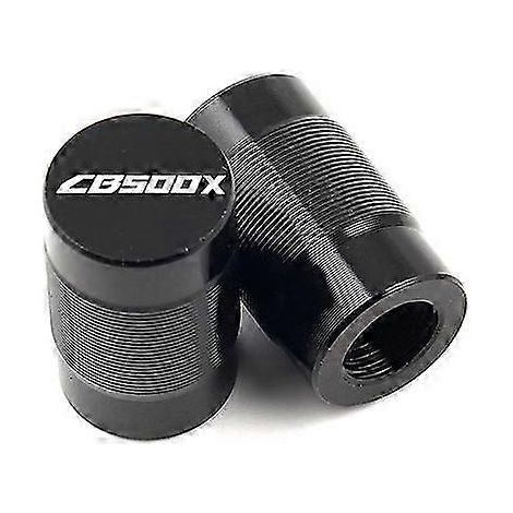 (Bouchons de valve noirs) Accessoires moto pour Honda CB500X CB 500 X CB 500X 2013-2022 2021 2020 Béquille latérale et bouchons de valve (1/5)