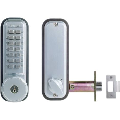 Verrou a code mécanique pêne dormant à larder UNICODE 2230 UNITECNIC U300.1.250