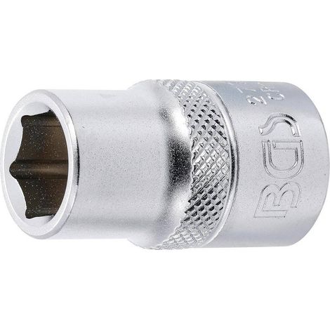 Douille pour Clé Six Pans 12,5 mm (1/2) - Acier Résistant - Usage Professionnel et Précis - D-Work