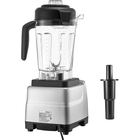 Mophorn Frullatore per frullati - 85 oz (2,5 l), 1600 W - Frullatore di qualità professionale con motore potente per la lavorazione multifunzionale degli alimenti