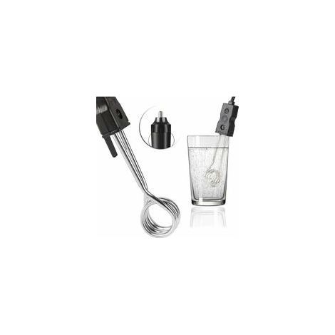 12V Immersion Water Heater with Car Cigarette Lighter Plug - Immersion Water Heater for Travel, Camping, and Picnics (1/5)