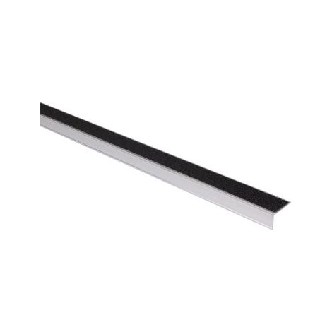 Nez de marche antidérapant en aluminium – A visser ou auto-adhésif – Pour intérieur et extérieur – Pose simple et rapide – Wattelez (1/4)