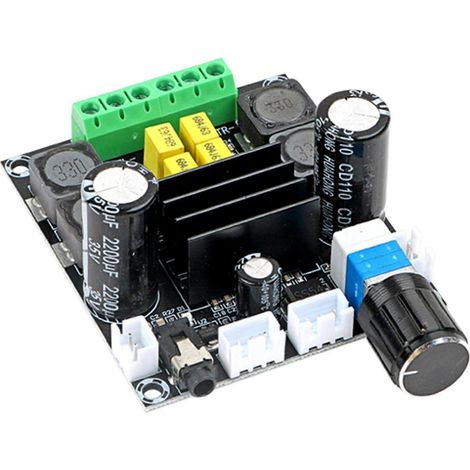 Carte Amplificateur Audio Numérique TPA3116D2 100W - Module Stéréo Haut-Puissance 2x50W pour Enceintes DIY et Réparation (1/4)