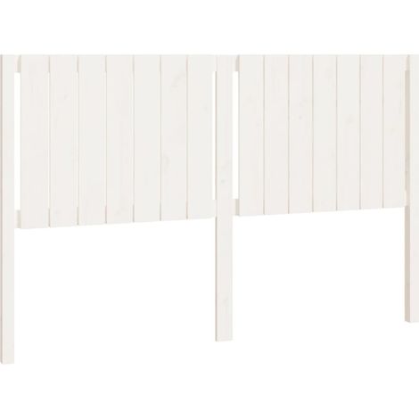Cabecero complemento de dormitorio mueble 165,5 x 4 x 100 cm madera de pino blanco TDL0203808 (1/4)