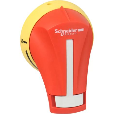 TEYS SCHNEIDER 32A IP65 Drehregler, rot und gelb, in Position O arretierbar (1/2)