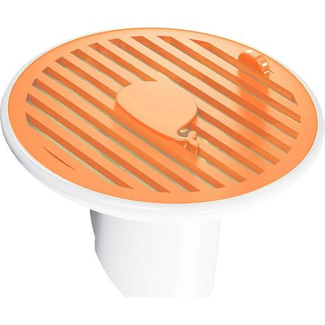 Bouchon pour Sol de Douche, Noyau Déodorant de Siphon de Sol de Balcon, de Cuisine et de Salle de Bain-couleur orange (1/4)