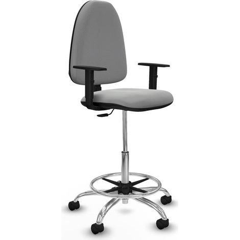 Sedia da Ufficio Piqueras y Crespo B1D05RN Grigio chiaro Alta (1/5)