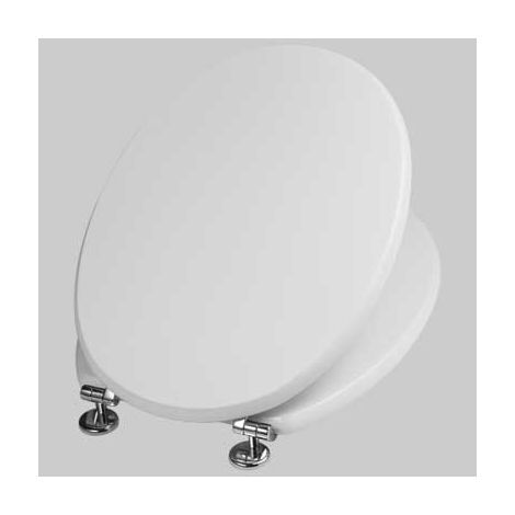 SEDILE MDF LACCATO L118 Bianco coprivaso copriwater SAVINIDUE