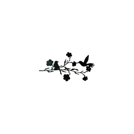 Decorazione murale in metallo - Uccello su ramo - Silhouette artistica - Decorazione murale in metallo nero - Decorazione murale per casa, camera da letto, soggiorno, cucina, giardino - Crezuo
