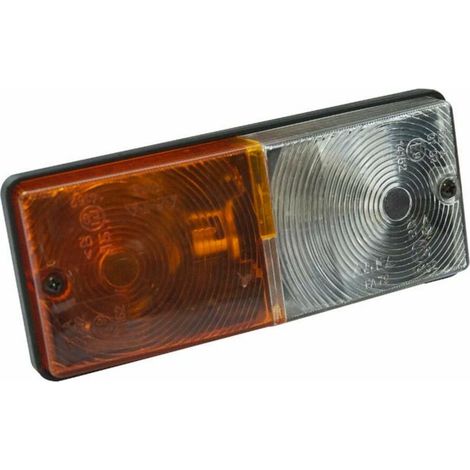 Fanale anteriore dx-sx con luci di posizione e direzione