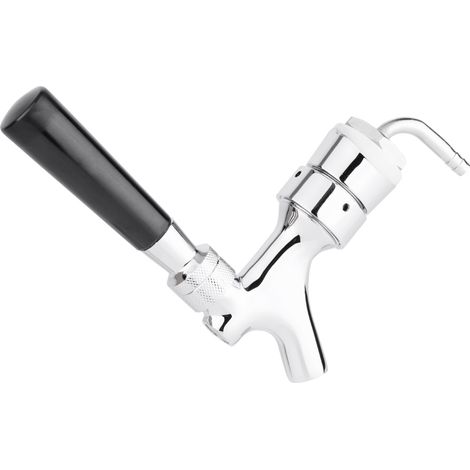 Robinet de tirage à bière avec coude, tube en laiton 1-2/5'' x 3/16'' (1/5)