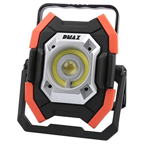 DMAX LAMPE DE TRAVAIL WLG 302 - HAUTE LUMINOSITÉ - FONCTION BATTERIE EXTERNE USB - 20 W - LUMIÈRE DE TRAVAIL COB - LUMIÈRE ROUGE