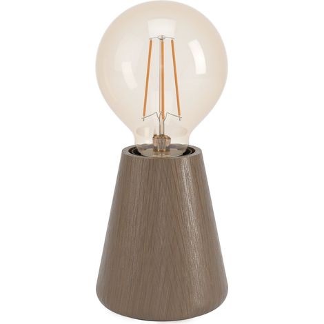 Eglo Tischlampe Asby 10 x 8,5 cm dunkelbraun Lampen (1/3)