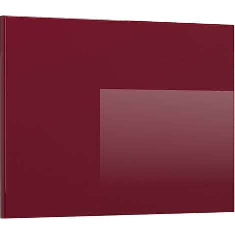 Façade de cuisine R-Line, Rouge brillant, 59.6x36cm façade de meuble pour meuble mural plat, Vicco (1/5)
