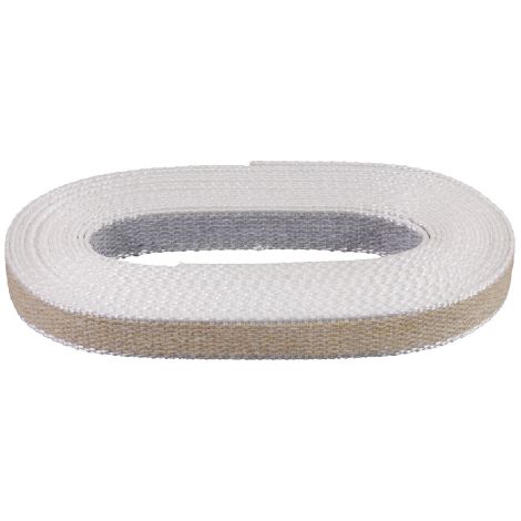 Ceinture en coton le'ger pour volets roulants Paquet de 7 m trame interne en polypropyle'ne et coton tisse' sur me'tier a' tisser