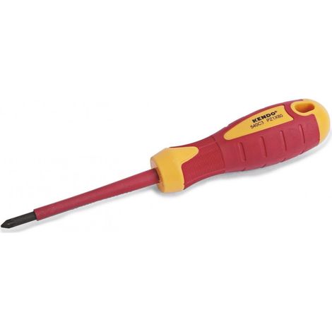 EMBOUT ISOLÉ POUR VIS À CRUCHE 'POZIDRIV' KENDO PZ2x100