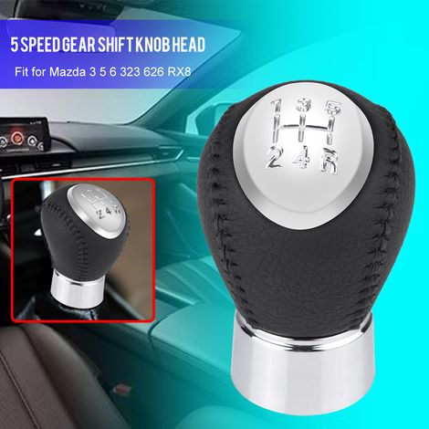 5-Gang-Schalthebel aus Aluminium für Mazda 3, 5, 6, 323, 626, RX8 – Sport-Schaltknauf, Schalthebel für Schaltgetriebe, Kfz-Innenausstattungs-Ersatzteil (1/5)