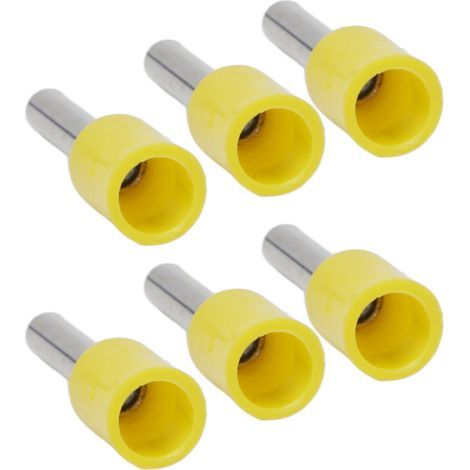 1000 Stück E1008 Kabelhülsen, PVC-isolierte Kupferbuchsen, Anschlussklemmen für industrielle elektronische Verkabelung (1/5)