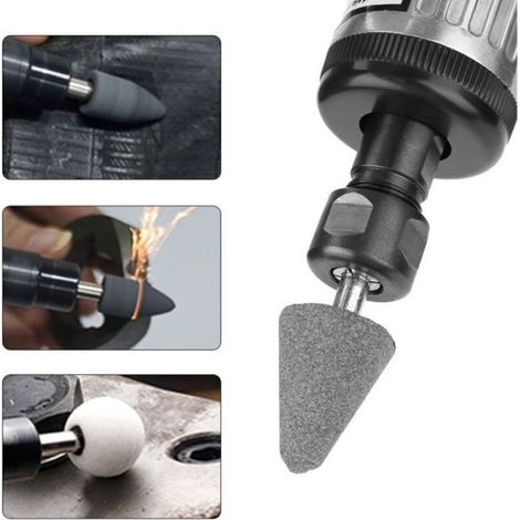 Ponceuse Pneumatique - Orbite Aléatoire - Pour Polissage Meulage et Finition de Métaux Verre Pierre - 6 mm (1/5)