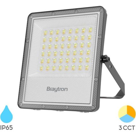 Projecteur LED 50W 3IN1 5500lm IP65 IK06 – Gris (1/5)