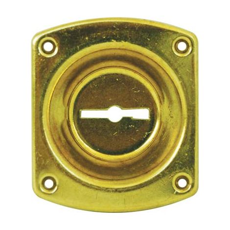 MOSTRINA RETTANGOLARE DOPPIA MAPPA 32 CR  OTTONE INCAVO MM 12 MM 46X30