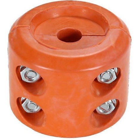 Treuil-Knopf, Schutzkabel, Preis-Coussin aus Kautschuk – orangefarbenes QPUION