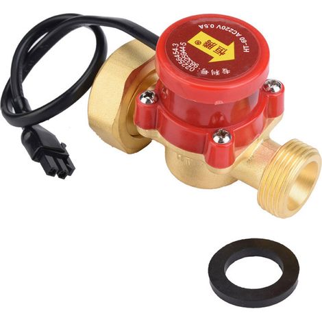 Capteur de débit pour pompe à eau à filetage G1-G3/4, interrupteur de commande automatique de pression électronique 220 V (1/5)