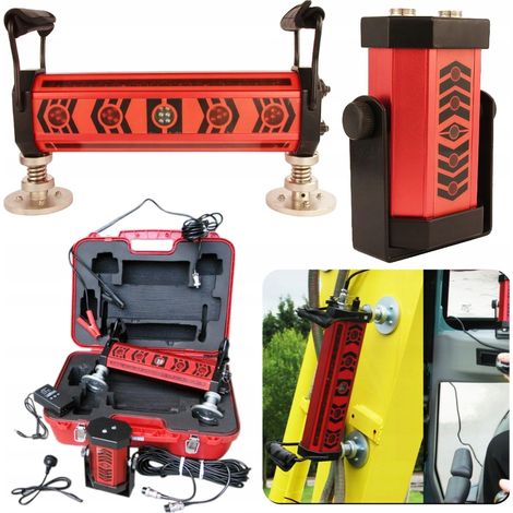 Système de contrôle Digger RC – Détecteur laser 360° pour excavatrice – Précision 2mm – Boîtier métallique résistant à l'eau