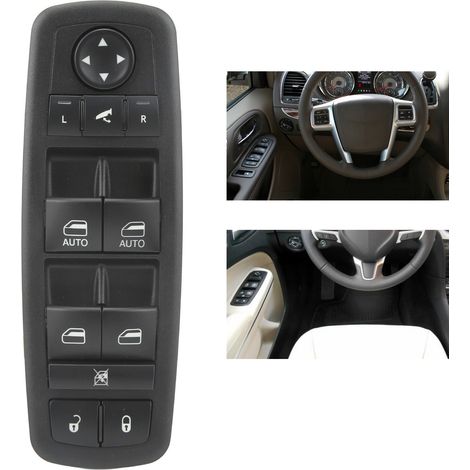 Elektrischer Fensterheberschalter vorne links mit automatischer Doppelfunktion 68139806AA - Ersatzteil für Chrysler 300 2013-2015 (1/5)