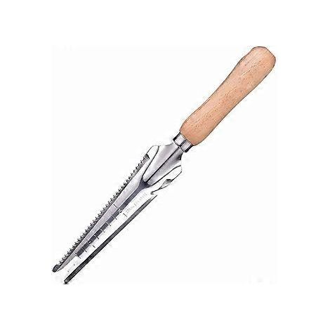 Dsherber Pelle - Gouge De Dsherbage pour Extirper Les Mauvaises Herbes Racines Plus Profondes, Convient Manuel trille avec poigne en Bois Outils Manu