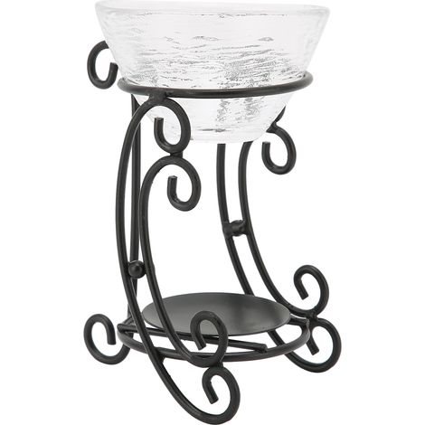 Brûleur d'huiles essentielles en fer pour aromathérapie, diffuseur d'arômes d'intérieur, décoration de four (1/5)