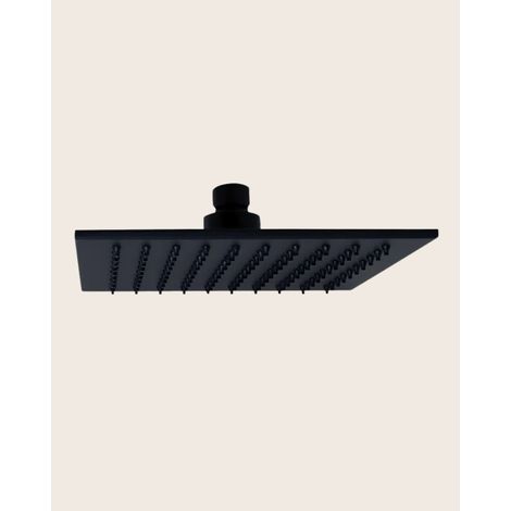 Soffione 20x20 doccia Smart quadro nero opaco (1/4)