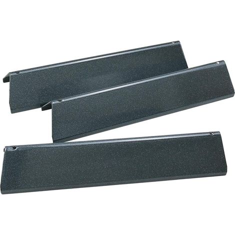 38,8 cm 7635 Flavorizer Bars pour Weber Spirit I & II 200 Series (2 brûleurs), Spirit E210 S210 E220 S220 Grills à gaz, Remplacement de la plaque chauffante en porcelaine émaillée, Paquet de 3