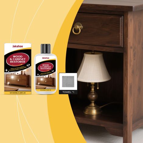 EU-Sicherheitsdatenblatt-zertifizierter Bestseller: Kratzerentferner für Holzmöbel – Sanfte Reinigung und Fleckenentfernung für Holzmöbel – 100 ml + 1 Tuch -- BIEMMEDUE (1/5)