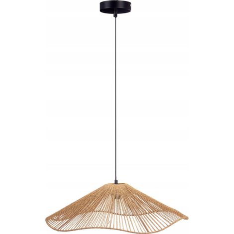 giftdecor Lámpara de techo VELTO negra 55 cm de diámetro (1/3)