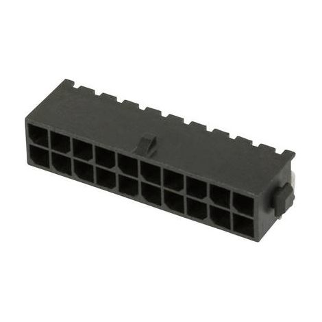 TE Connectivity Barrette mâle (standard) série Micro-MATE-N-LOK Nbr total de pôles 8 Pas: 3 mm 3-794 (1/3)